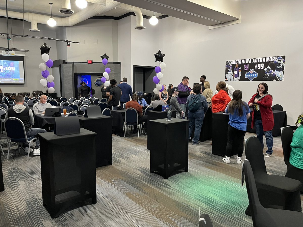 Only a few minutes until round 2 of the draft! I’ll be with local athlete Adetomiwa Adebawore as we wait for his name to be called! Stay tuned for the story at 10 on <a href="/KSHB41/">KSHB 41 News</a>