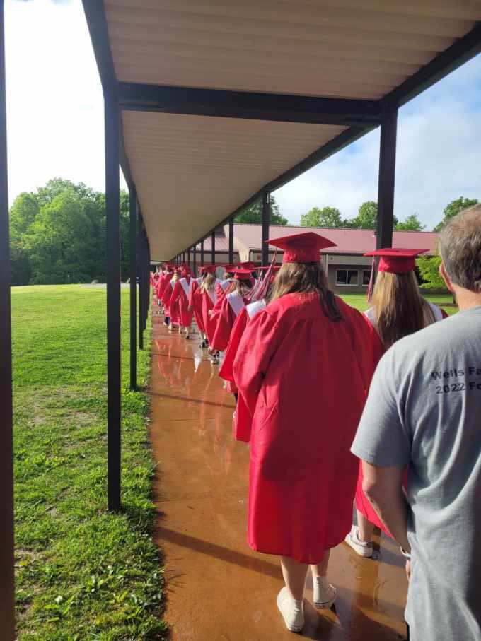 eastsurryhs's tweet photo. Senior Cardinal Walk!! Some of our flock are about to leave the nest and soar into a bright future!! https://t.co/vykdo1ZMWO