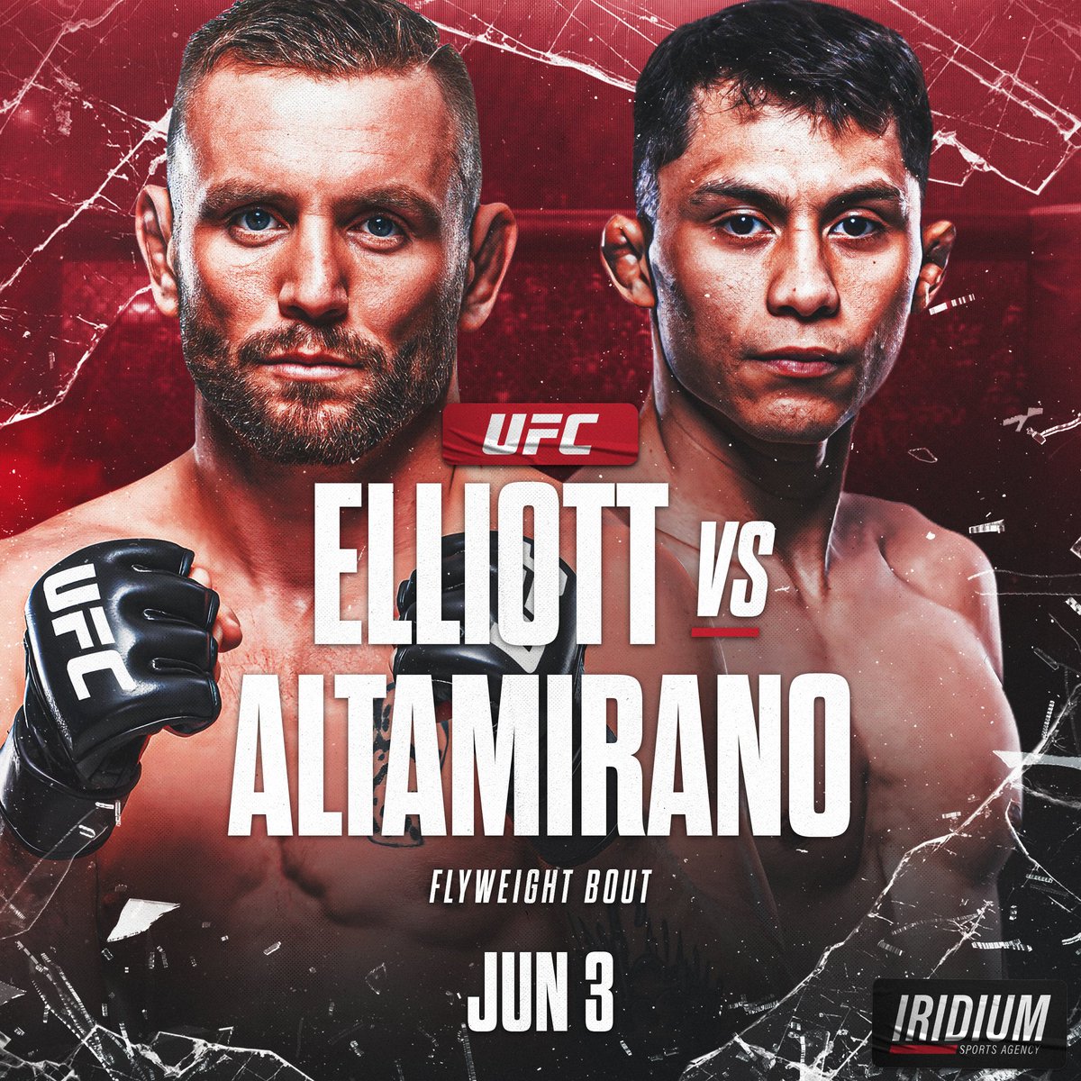 TeamIridiumISA's tweet photo. 🚨 #TeamIridium Fight News 🚨
Our man @TElliott125 hunts for his 8th @ufc victory vs. Victor Altamirano on June 3 ✍🏼 #TheDarkside https://t.co/giDH5kIzF4