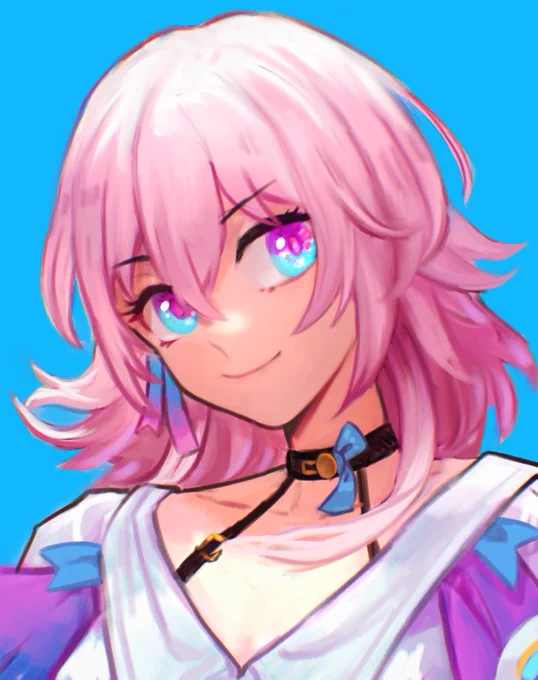 March 7th's eyes are so pretty #HonkaiStarRail