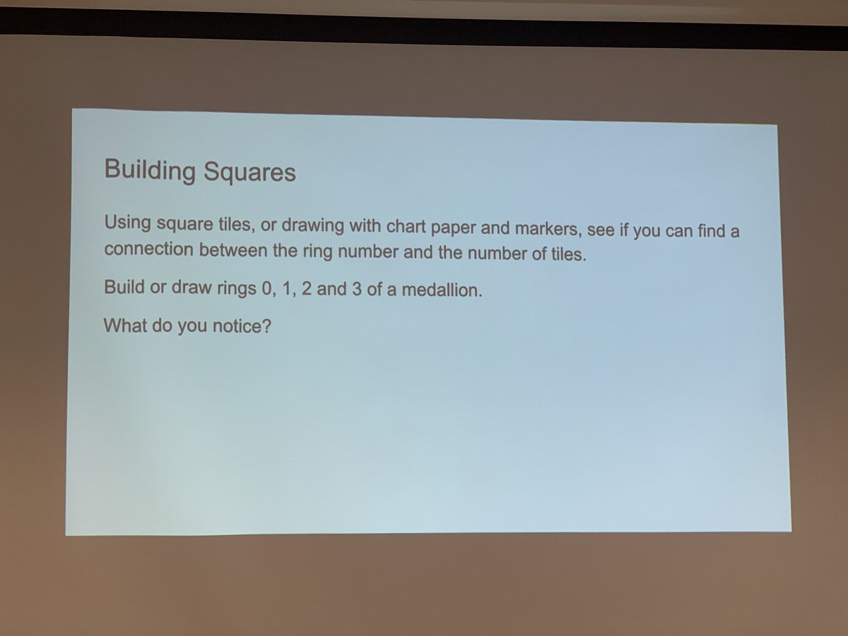jesannwa's tweet image. Learning about the math in beading Anishinaabe medallions #IKMath2023 ❤️ getting the chance to both learn and be creative at the same time. Wishing far more students had access to this type of learning! #FPPL #IndigenousEd #MTBoS