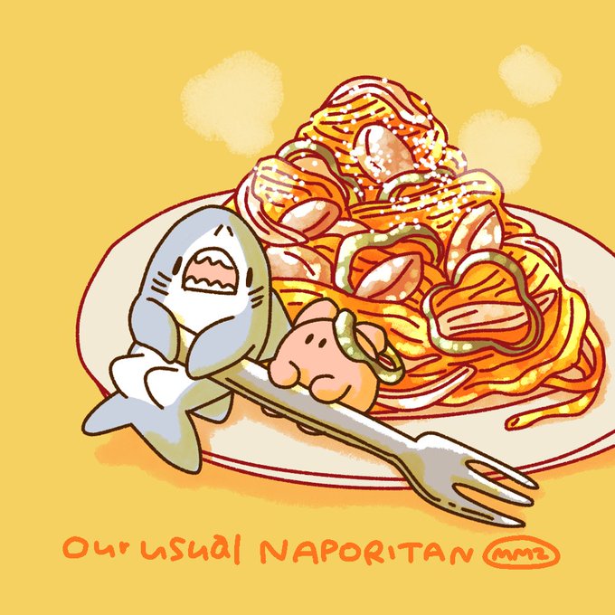 「holding fork pasta」 illustration images(Latest)
