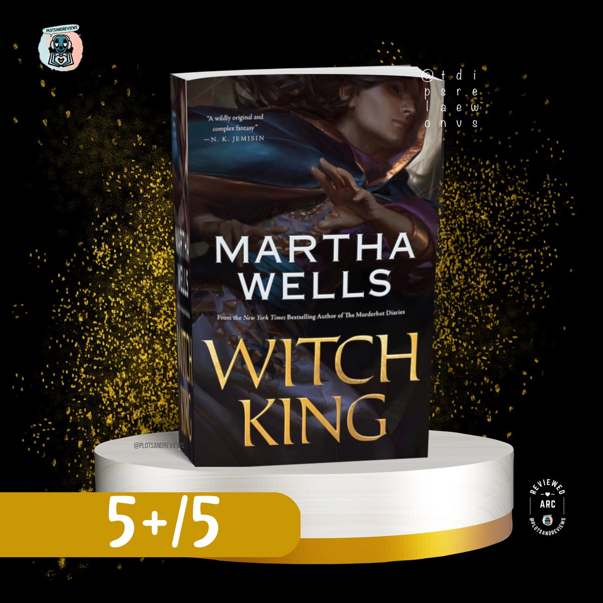 I LOVED IT, I loved it more than I possibly could have thought! 

Thank you for the ARC #torbooks #marthawells
