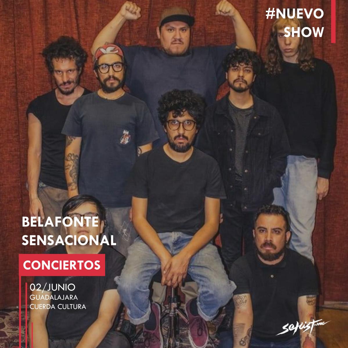 Setlist_me's tweet photo. #NuevoShow
Belafonte Sensacional @holabelafonte full band en Guadalajara.
Bandas invitadas:
@NEPTUNAMUSIC
#UAY
Banda sorpresa
🗓 02 de junio
📌 @CuerdaCultura
Presentado por: @Cathars61489389 https://t.co/W3xEUZnNOV