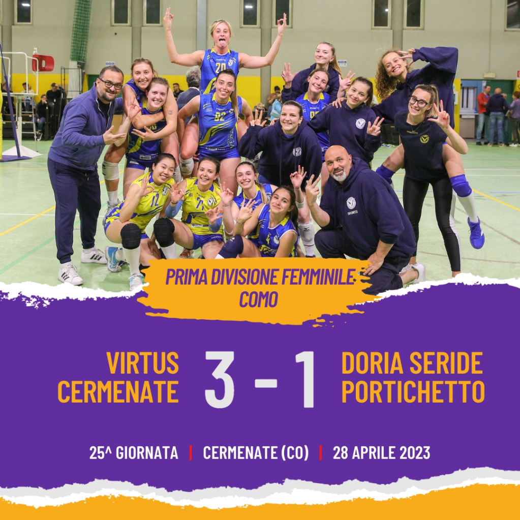 Volley_Addicted's tweet photo. #FipavComo #VolleyAddicted

VIRTUS CERMENATE 3 - DORIA SERIDE PORTICHETTO 1
Prima Divisione Femminile Como - 25^ Giornata
Cermenate (CO) - 28 aprile 2023

Gallery: https://t.co/PuoDJUZotH
Credit: Morotti Matteo/VolleyAddicted.com https://t.co/OvdAiHn63d