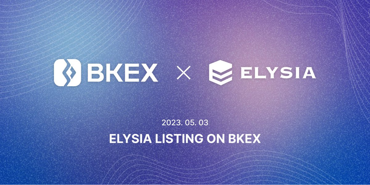 SmartCryptoNew1's tweet photo. ๐ซ @ELYSIA_HQ will be listed on @BKEXGlobal
๐ซ $EL tokens are going to be used as fees when users issue #AToken through #ELBridge
๐ฝ INFO
https://t.co/WMnn1zFZsx
#SCN1 https://t.co/kR7jeMeYG9