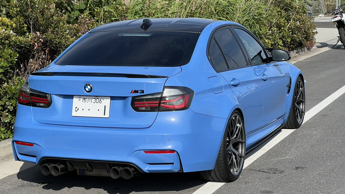 KenKw23's tweet photo. 昨日、遂に念願のF80 M3 Yas Marina Blueを納車されました🥺 https://t.co/e3GqlIQ4m4