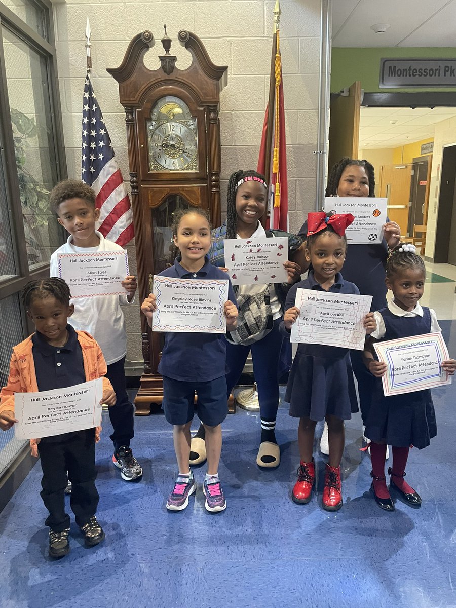 Hull-Jackson Elementary School (@hj_montessori) on Twitter photo Congratulations to our scholars with perfect attendance for the month of April! #AttendanceMatters <a href="/MNPS_Attendance/">MNPS Attendance Services</a> <a href="/DrNatalynGibbs/">Dr. Natalyn Gibbs</a> <a href="/phillipim5/">Marti Cantrell</a> <a href="/montessorimj/">Dr. Melissa Jones</a> Congratulations to our scholars with perfect attendance for the month of April! #AttendanceMatters <a href="/MNPS_Attendance/">MNPS Attendance Services</a> <a href="/DrNatalynGibbs/">Dr. Natalyn Gibbs</a> <a href="/phillipim5/">Marti Cantrell</a> <a href="/montessorimj/">Dr. Melissa Jones</a>