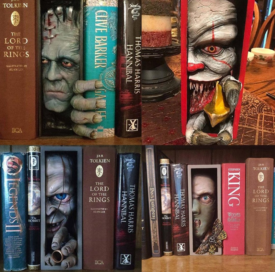 horrormuseum's tweet photo. Now this is a bookshelf!

From https://t.co/p2gzqPT7qe https://t.co/oNUv2orIqQ