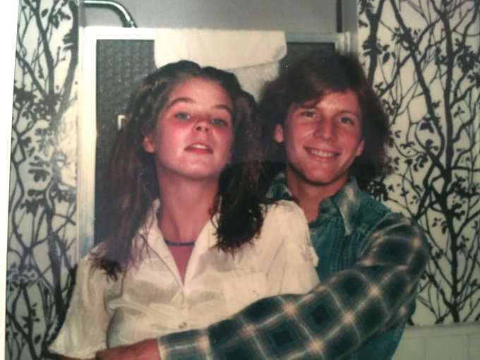 With my #bf and kick-ass casting director in the late &lsquo;70s @CraigCampobasso https://t.co/eAejlracPZ<a href="/tag/bf"class="tags">#bf</a>