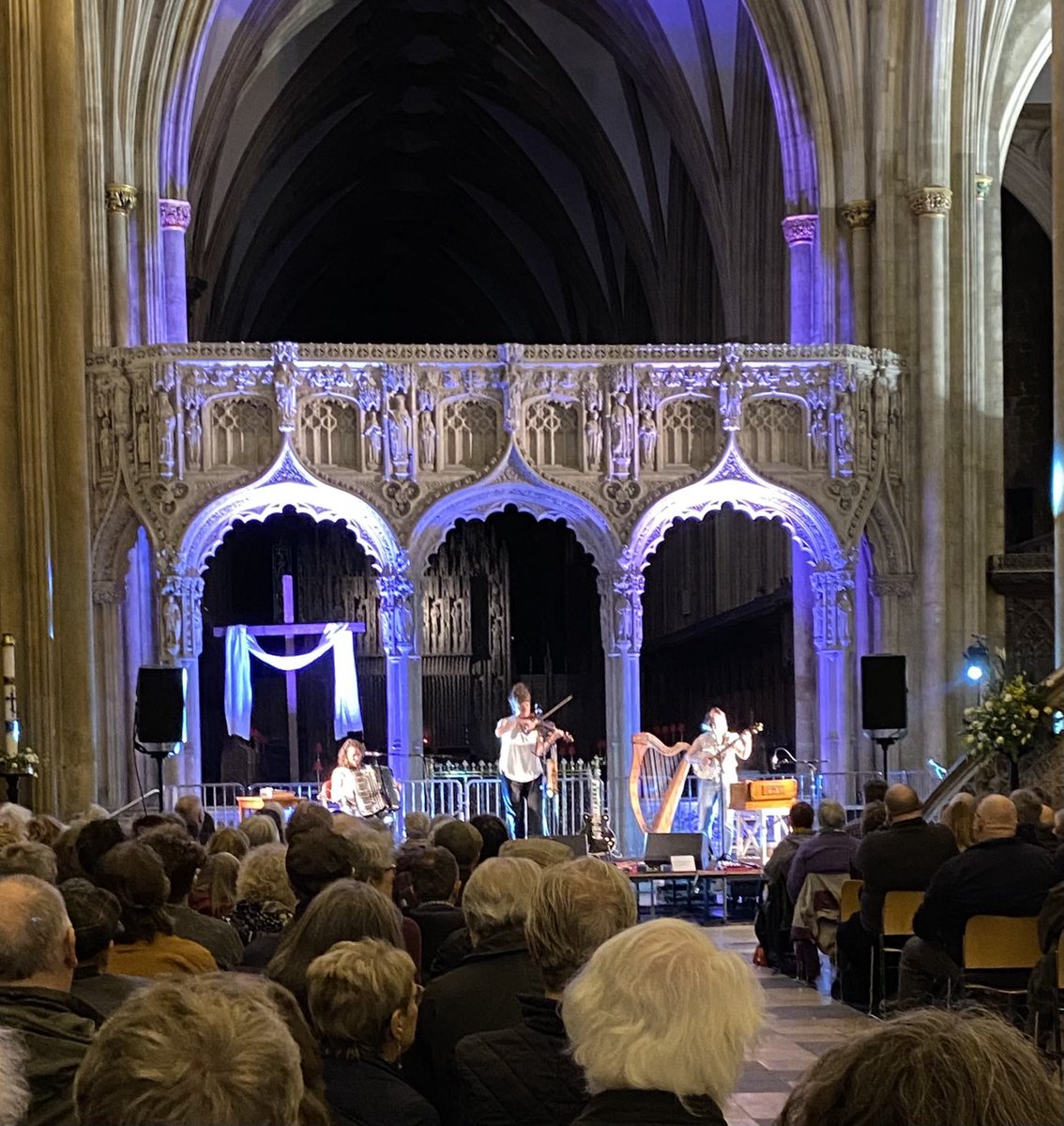 Peter Lord (@petelordaardman) on Twitter photo Bristol Folk Festival off to a cracking start with <a href="/LadyMaisery/">Lady Maisery</a> rocking the room - - - can you call a cathedral a room? Beautiful singing and music and <a href="/Clogbox/">Hannah James</a> with her acoustic trousers - what’s not to like? <a href="/BristolFolkFest/">Bristol Folk Festival</a> Bristol Folk Festival off to a cracking start with <a href="/LadyMaisery/">Lady Maisery</a> rocking the room - - - can you call a cathedral a room? Beautiful singing and music and <a href="/Clogbox/">Hannah James</a> with her acoustic trousers - what’s not to like? <a href="/BristolFolkFest/">Bristol Folk Festival</a>