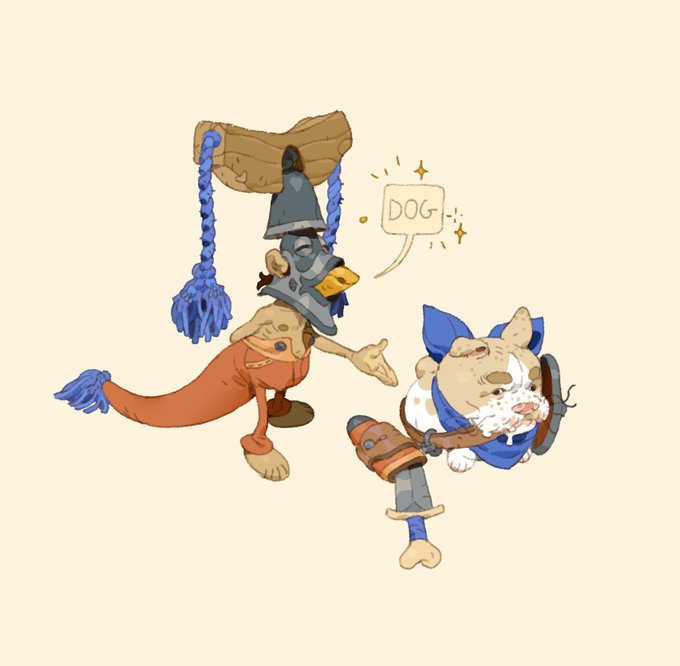 a drawing of a dog