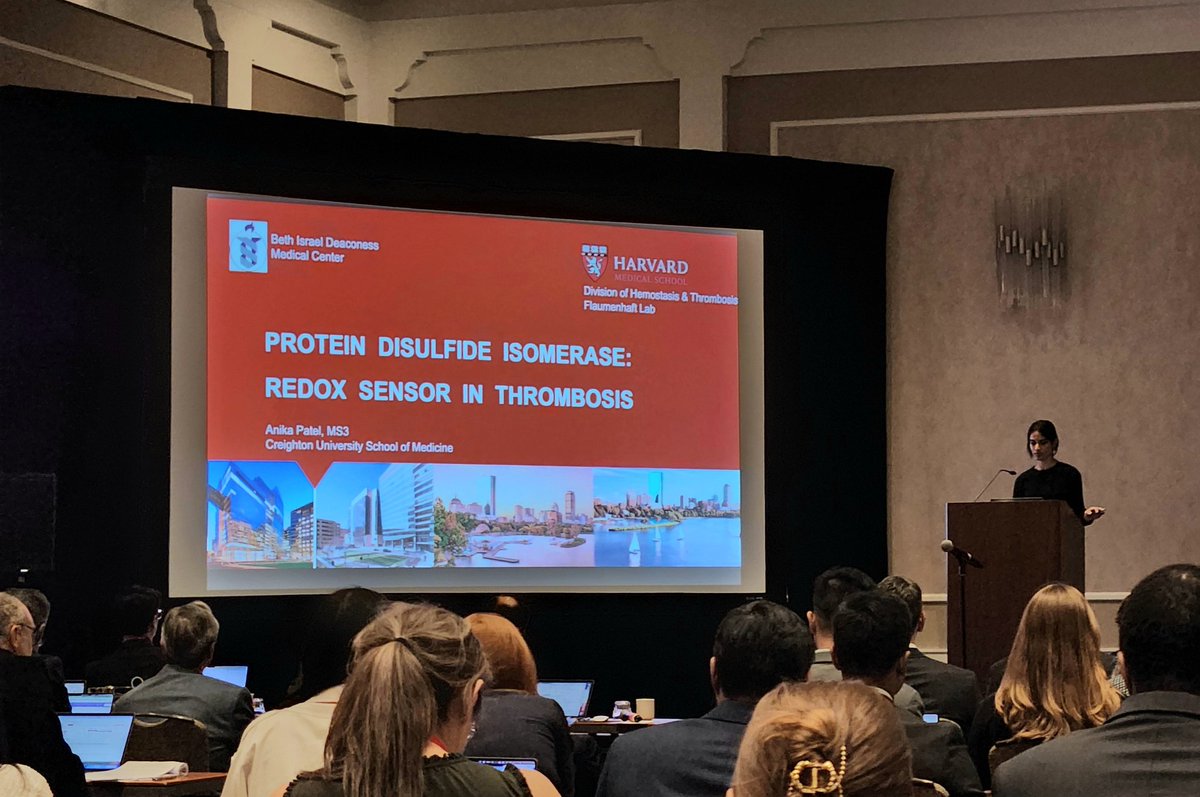 Hemostasis and Thrombosis, BIDMC (@hemethrombbidmc) on Twitter photo We are so proud of Anika Patel and the research she performed during her <a href="/SarnoffCardio/">Sarnoff Foundation</a> fellowship in our Division! We are so proud of Anika Patel and the research she performed during her <a href="/SarnoffCardio/">Sarnoff Foundation</a> fellowship in our Division!