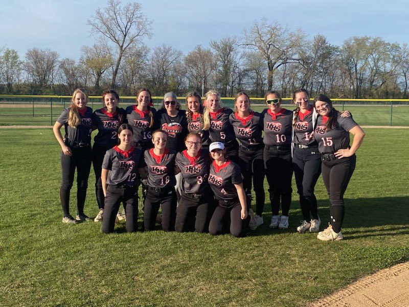 JV wins over Marengo 13-5! Have a safe Prom weekend ladies full week next week. <a href="/HuntleySoftball/">HHSSoftball</a>