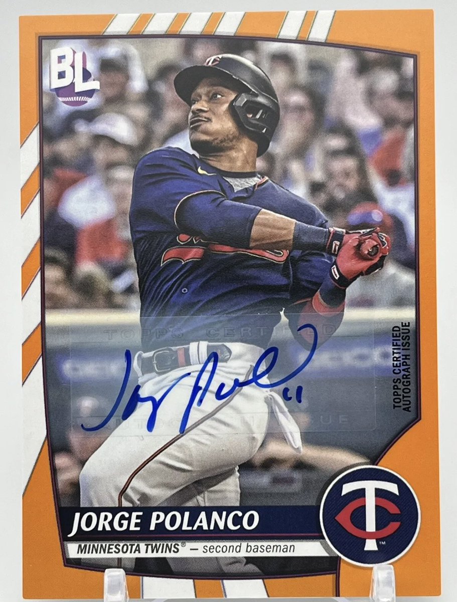 Was going to hold this back, but Jorge Polanco has been on fire.

RT for a chance to win his 2023 <a href="/Topps/">Topps</a> Big League auto. Must be following to be eligible.