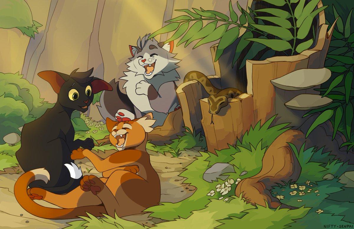 Jessica Nifty On Twitter Ravenpaw Firepaw And Graypaw Into The jessica-nifty-on-twitter-ravenpaw-firepaw-and-graypaw-into-the