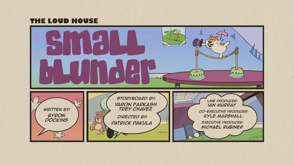 Trijosh1's tweet photo. 1 week...
@Nickelodeon #Nickelodeon #TheLoudHouse #TLH #TheLoudHouseSeason6 #TLHS6 #SmallBlunder https://t.co/zJidVAIwiv