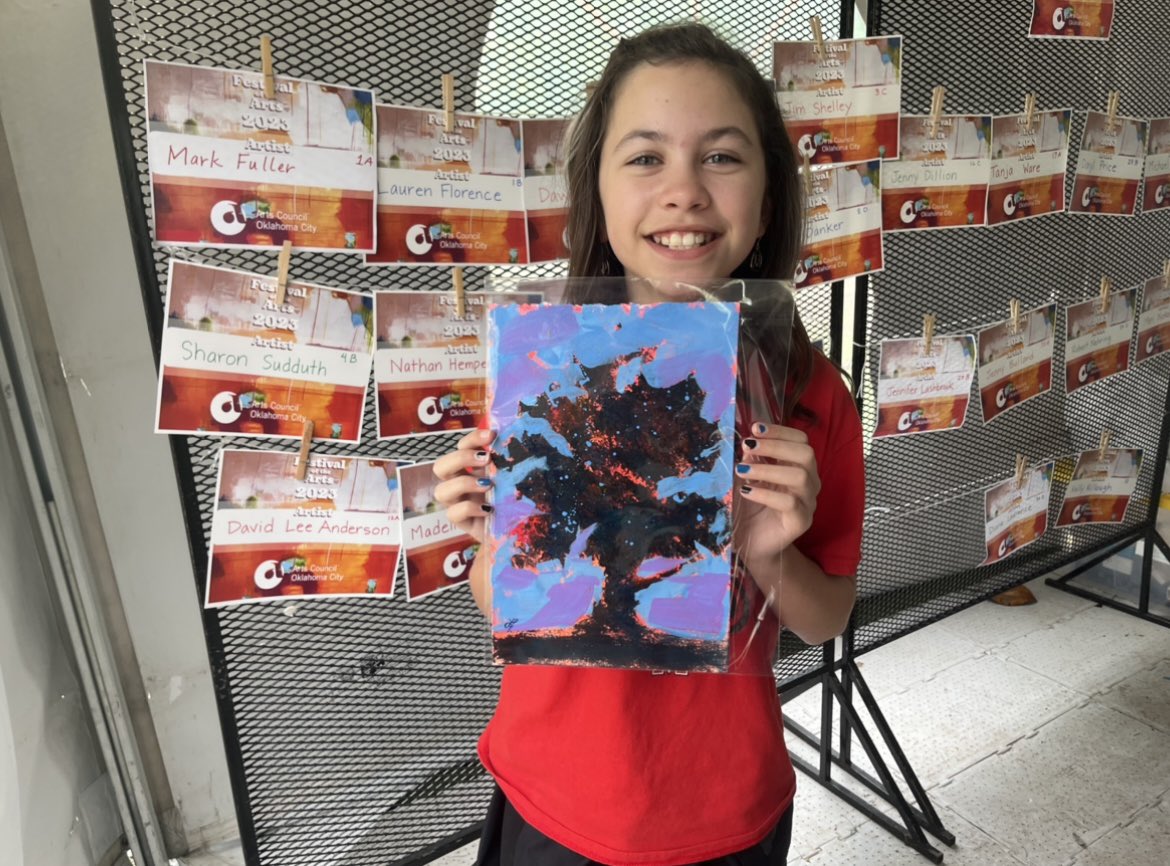 artscouncilokc's tweet photo. Thank you to everyone who joined us for day 4 of the 57th annual Festival of the Arts! The day ended earlier than we’d have liked, but the afternoon was full of fun! We have an incredible weekend ahead in Bicentennial Park. We’ll be open from 11 a.m. - 9 p.m. https://t.co/O48GZh5WOs