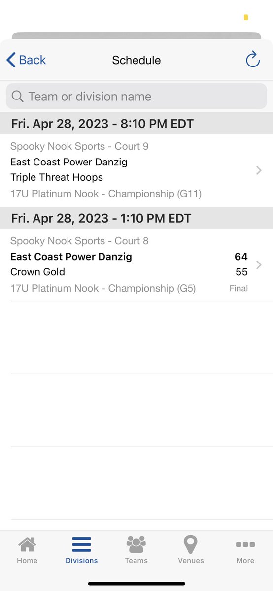dheinerichs's tweet photo. Congrats to coach ⁦@CoachRossDanzig⁩ ⁦@TheHoopGroup⁩ ⁦@ECPBasketball16⁩ ⁦@Coach_RK14⁩ on their first win of the weekend 💪🏀🔥 https://t.co/bqRrEttvH9