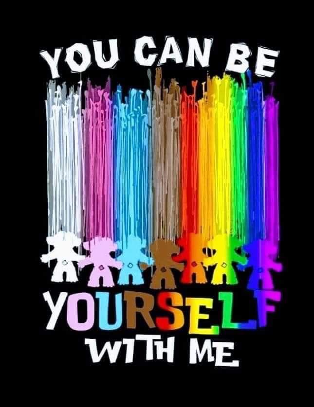 I’m here for you, and with you. 🏳️‍🌈