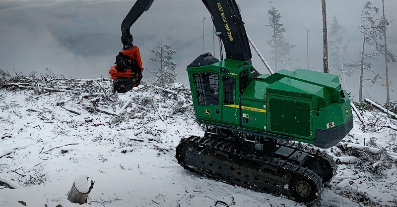 Brandt_CFMH's tweet photo. A majestic John Deere® 959MH enjoying the stunning morning view in the Kispiox Valley!
--
Un majestueux 959MH John DeereMD profitant de la superbe vue matinale dans la vallée de Kispiox!
#forestry #forestryequipment #forestryharvester #JohnDeereForestry #kispiox https://t.co/OusOo1cJ2j
