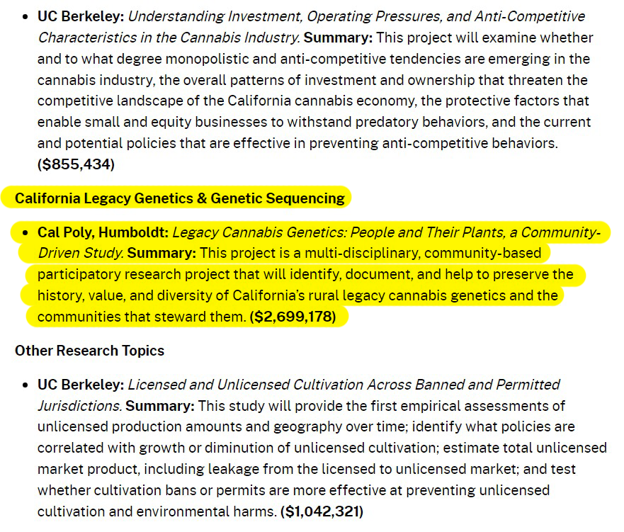AnthroCSUN's tweet photo. Dr. Giraudo is Co-PI of a study that will identify and help to preserve the diversity of California's legacy cannabis genetics and the communities that steward them. Her team was awarded a $2.7M research grant by The CA DCC. Congratulations, Dr. Giraudo! Article link in bio! https://t.co/Jzropsw6mi