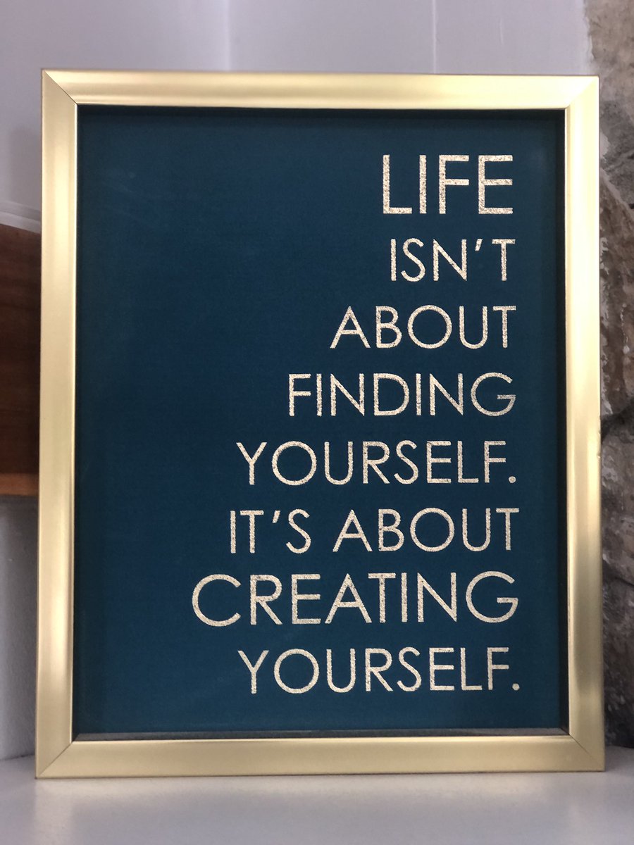 Saw this sign today. Is consciously creating yourself still a foreign language? Is your routine life still about making a living, then making a life? Don’t wait for that special moment to finally seize it. Today could be the day! Enjoy this moment right now. #stop #pause #reflect