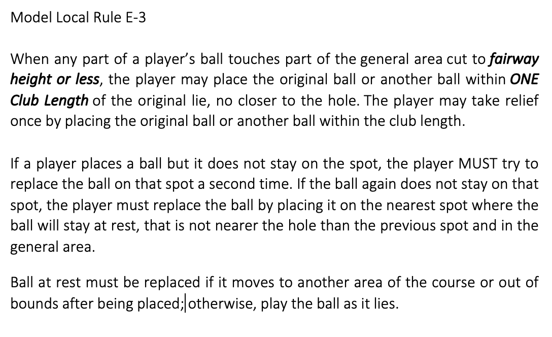 LIVGolfComms's tweet photo. Preferred lies set for Saturday's Rd. 2 #LIVGolfSingapore under Model Local Rule E-3 https://t.co/8gpHxJNb7v