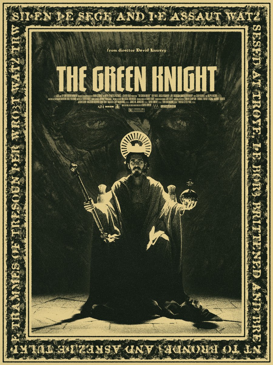 Here's my Alt Poster for David Lowery's 'The Green Knight'.
#posterdesign #posterdeisgner #poster #posterart #graphicdesign #graphicdesigner
#alternativemovieposter #amp #dailyposter #movieposter #thegreenknight #davidlowery #a24 #devpatel #a24poster @A24 @BronStudios @WAPictures