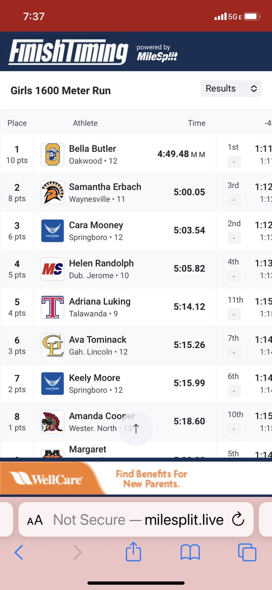 MileSplit Ohio tweet media