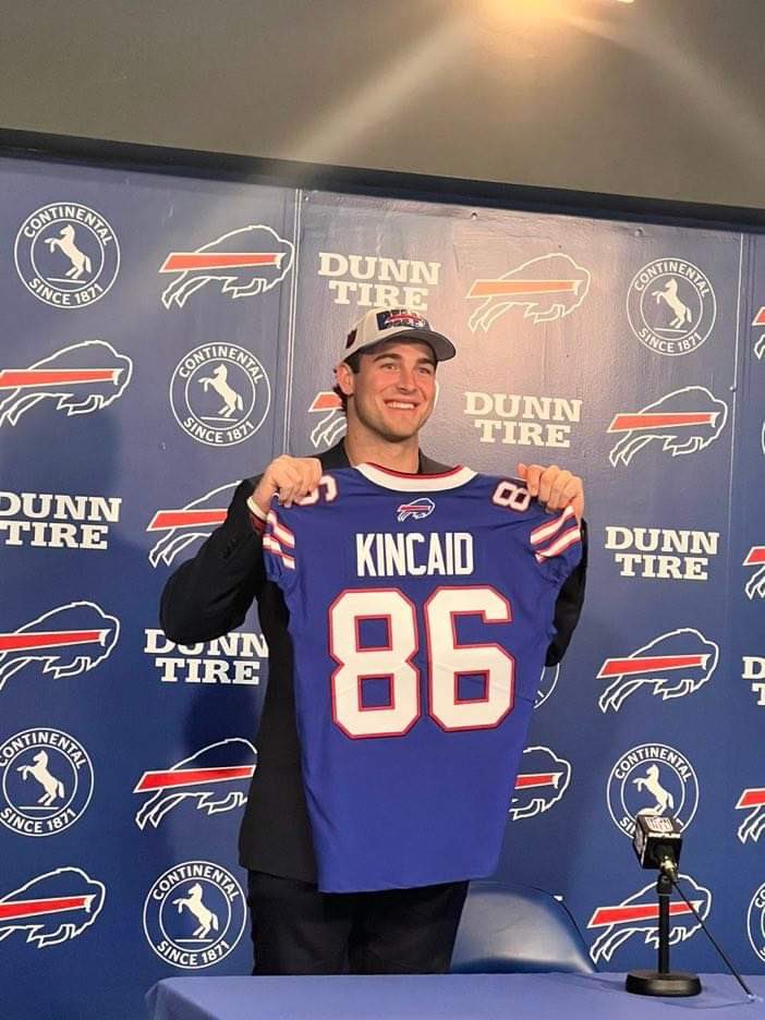 Dalton Kincaid 8️⃣6️⃣🔥

Via <a href="/SalSports/">Sal Capaccio 🏈</a> 
#BillsMafia | #GoBills | #NFLDraft