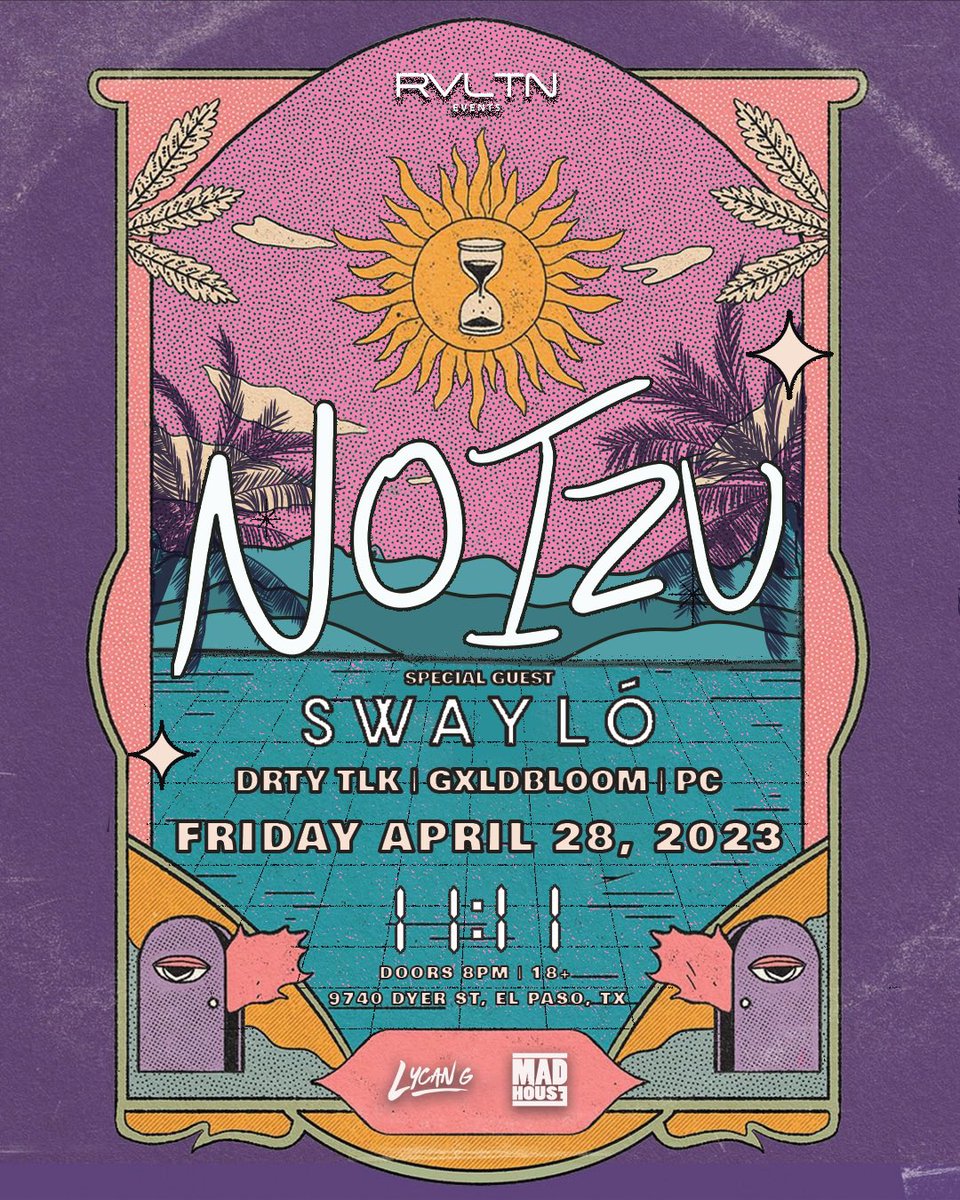 TONIGHT!! 🪩 <a href="/noizu/">Noizu</a> + Swaylo Going Down @ 11:11 🙌
Doors Open @ 8PM
LIMITED Tickets AVAILABLE
Secure yours BEFORE DOORS.
seetickets.us/event/RVLTN-Pr…