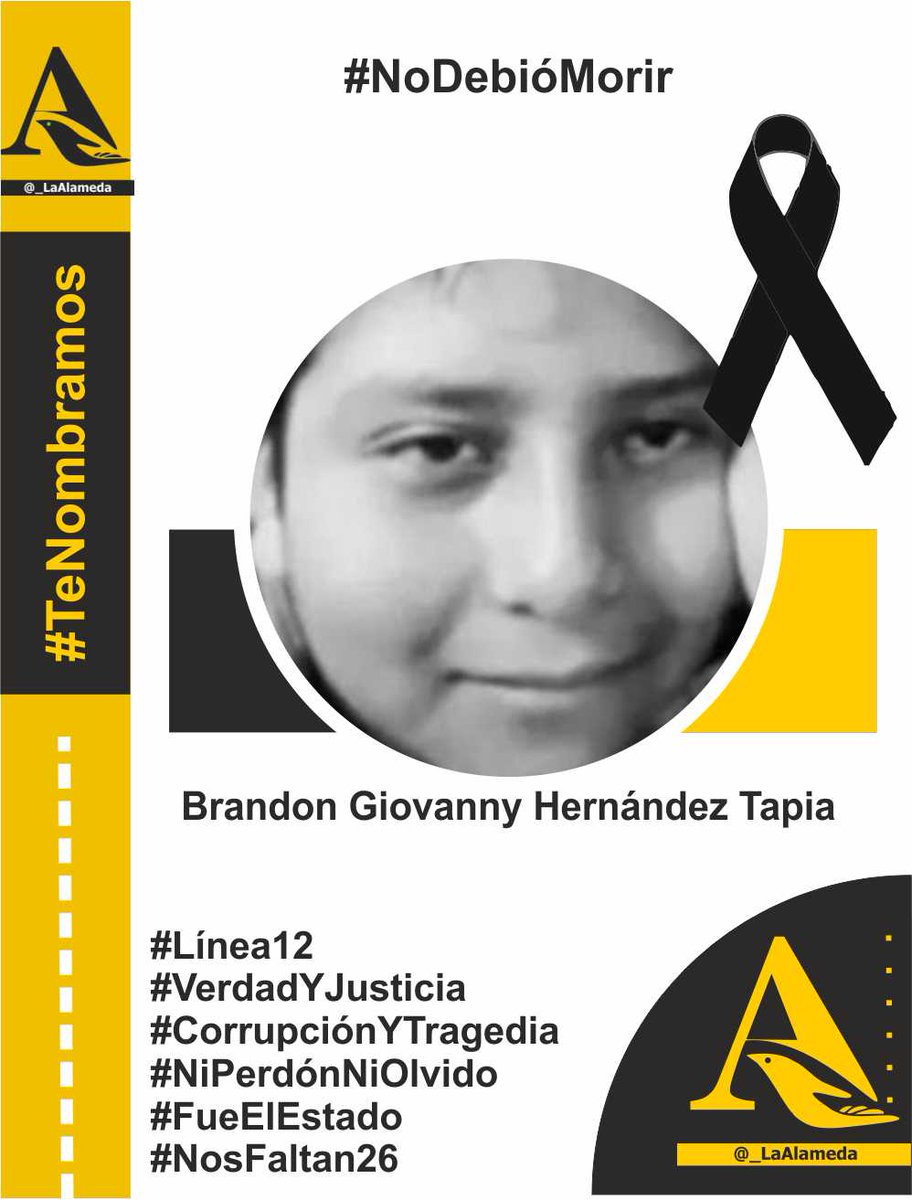#SiemprePresente Brandon Giovanni Hernández Tapia, 12 años, 3/5/21