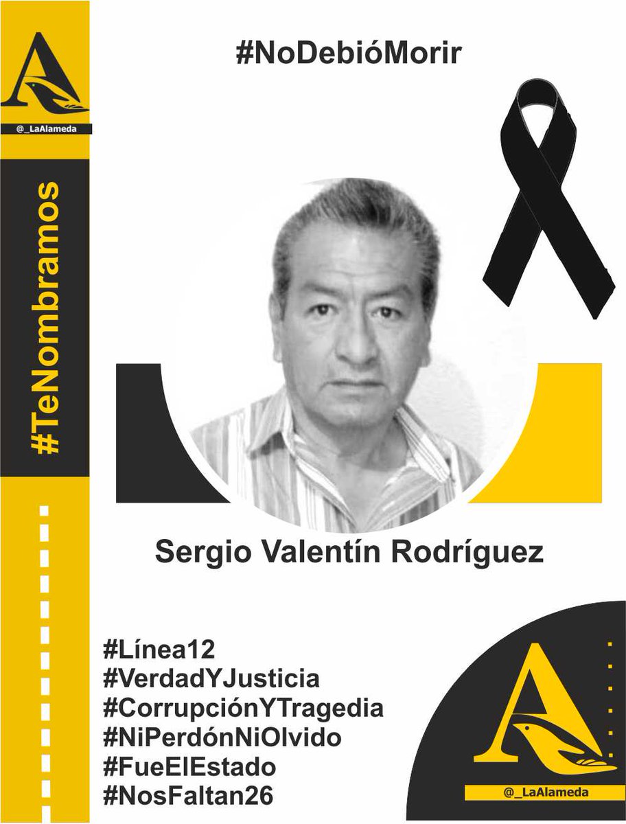#SiemprePresente Sergio Valentín Rodríguez Salcedo, 61 años, 3/5/21