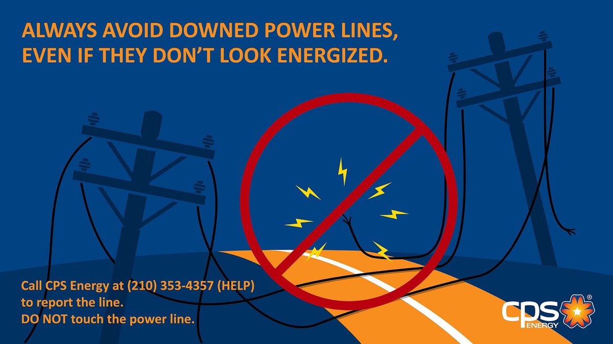 cpsenergy's tweet photo. (6:40 PM) Latest info from CPS Energy meteorologist @wxprobrian ⤵️

Make a plan &amp; be prepared with these tools/tips:

🌐https://t.co/2LwTM8vvgL
⛈️https://t.co/NRBLRRjUtC
⚠️Report downed power lines &amp; electric emergencies at 210-353-HELP(4357)

Continue to follow for updates! https://t.co/OtCE1PmuKZ