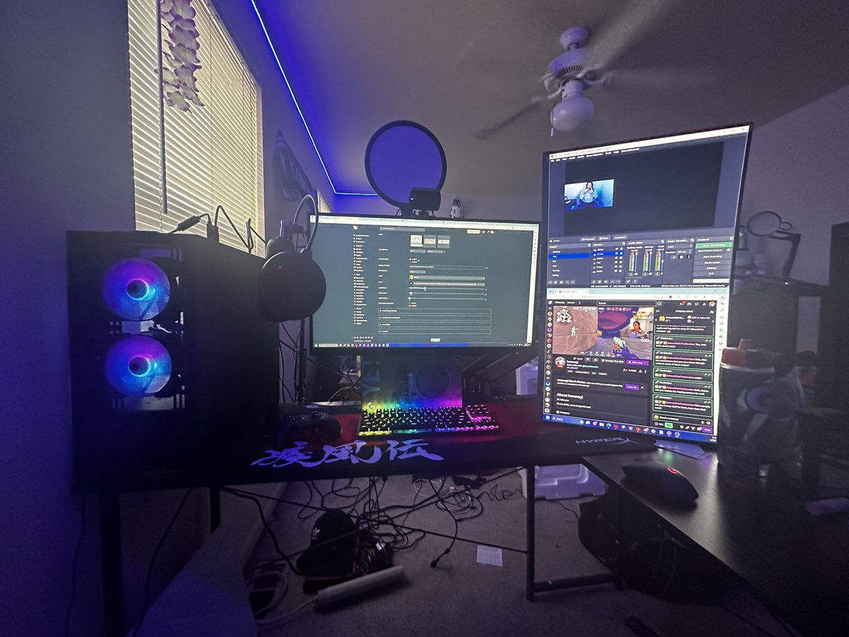 I’m really one of y’all now, how embarrassing (I know the wires are wild).  First pc stream tonight, stop by.