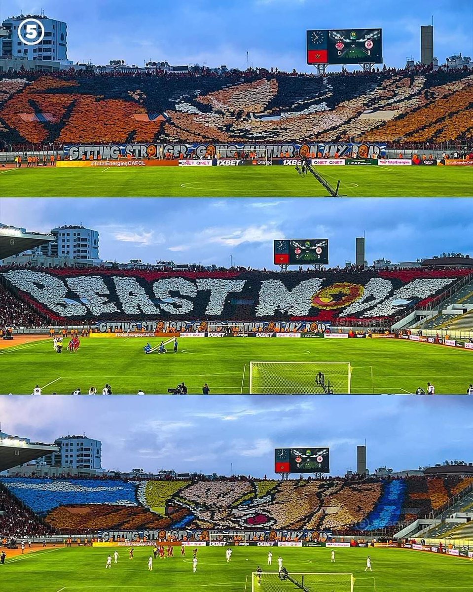 MundoKame's tweet photo. - Estadio Mohammed V
- Wydad Casablanca 🇲🇦

Simplemente #DragonBall 🙌🔥 https://t.co/xXjw2DYZUS
