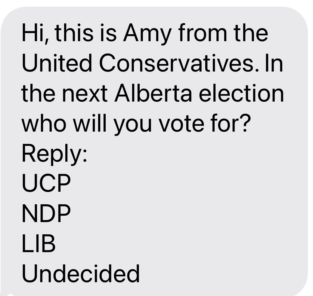 Mlehman99's tweet photo. Was happy to let Amy know I’m voting NDP (for the first time). UCP is the worst party in AB history. #FireTheUCP #DanielleSmithIsUnfitToLead #voteforrachel #votendp https://t.co/hultdYcBGJ
