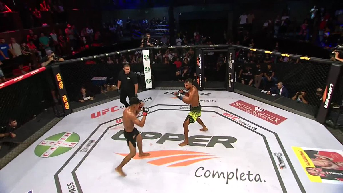 UFC FIGHT PASS on Twitter "He front kicked him in the face!!!!! ShootoBrasil117"