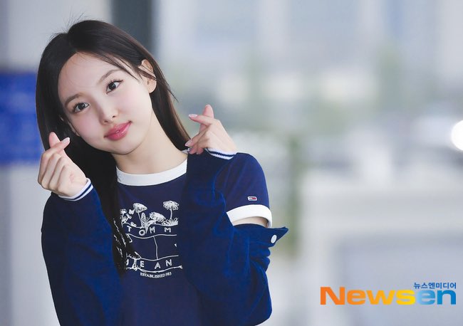 NAYEON at GMP Airport departure to Japan in 2023