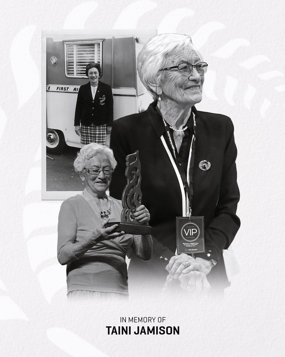 Alongside the netball community we are mourning the passing of a genuine netball trailblazer, Taini Jamison. Taini was the first Māori coach of the New Zealand netball team, being appointed Silver Ferns coach #3 in 1967 🌿🖤

📷 <a href="/mbphotonz/">Michael Bradley</a>
