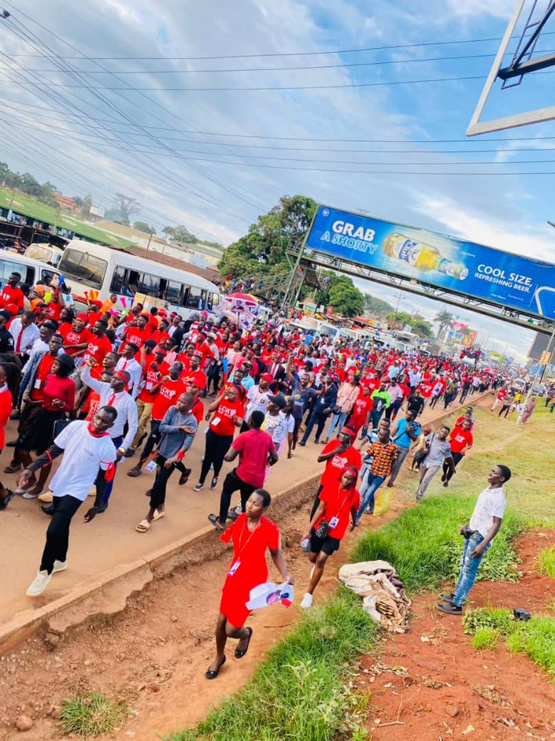 Leniacharity's tweet photo. Thank you God for our successful final rally🙏.I extend my sincere appreciation to the Mubs fraternity and @NUP_Ug for the love support and trust.Indeed the future in mubs must be female.
@NUPInstitutions @OfficialMubs @brucenahabwe1 @KAMOGABRUNO5 

#Lenia4mubs https://t.co/HXNBnGcZnh