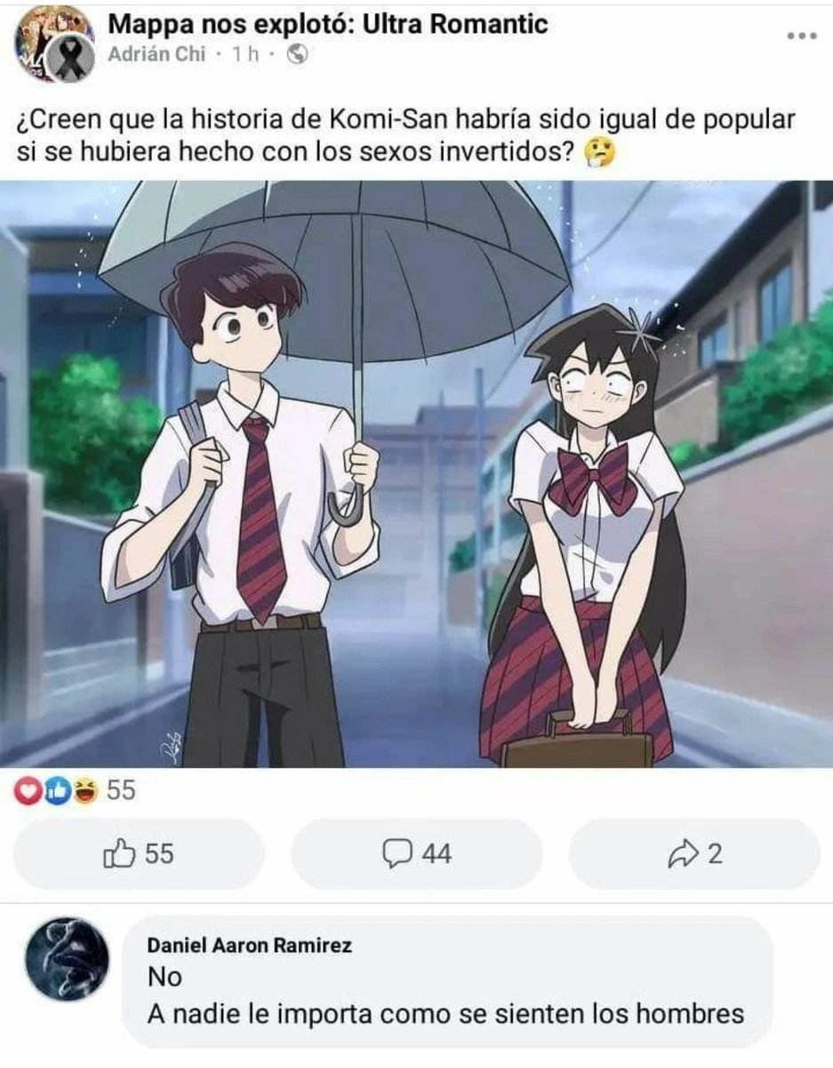 mirtaku98's tweet photo. A nadie le importa cómo se sienten los hombres https://t.co/Y4SQoq5reI
