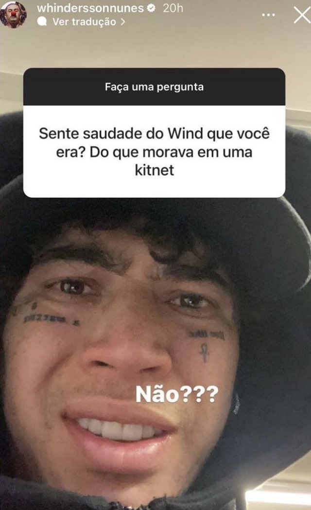 choquei's tweet photo. 🚨FAMOSOS: Whindersson Nunes fica indignado com pergunta de seguidor: “Sente saudade de morar numa kitnet?” https://t.co/hCfYZtOG7O