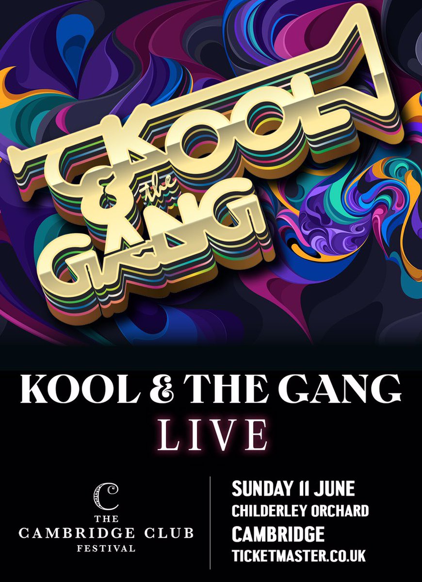 We're so excited to headline @cambridgeclubuk this summer! 🎵☀ Come celebrate with us on Sunday 11th June. Tickets selling fast: bit.ly/CCTickets2023 🎟 #festivals #summer #disco #funk #soulmusic #cambridge