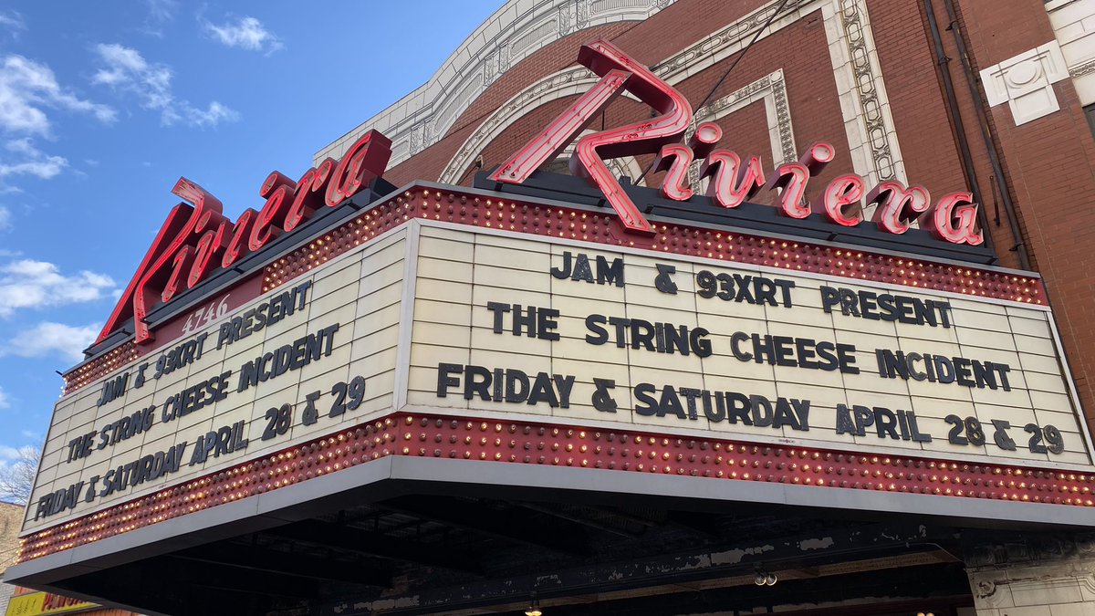 JeffFrank's tweet image. Ready for night 1 of #StringCheeseIncident at the Riv.