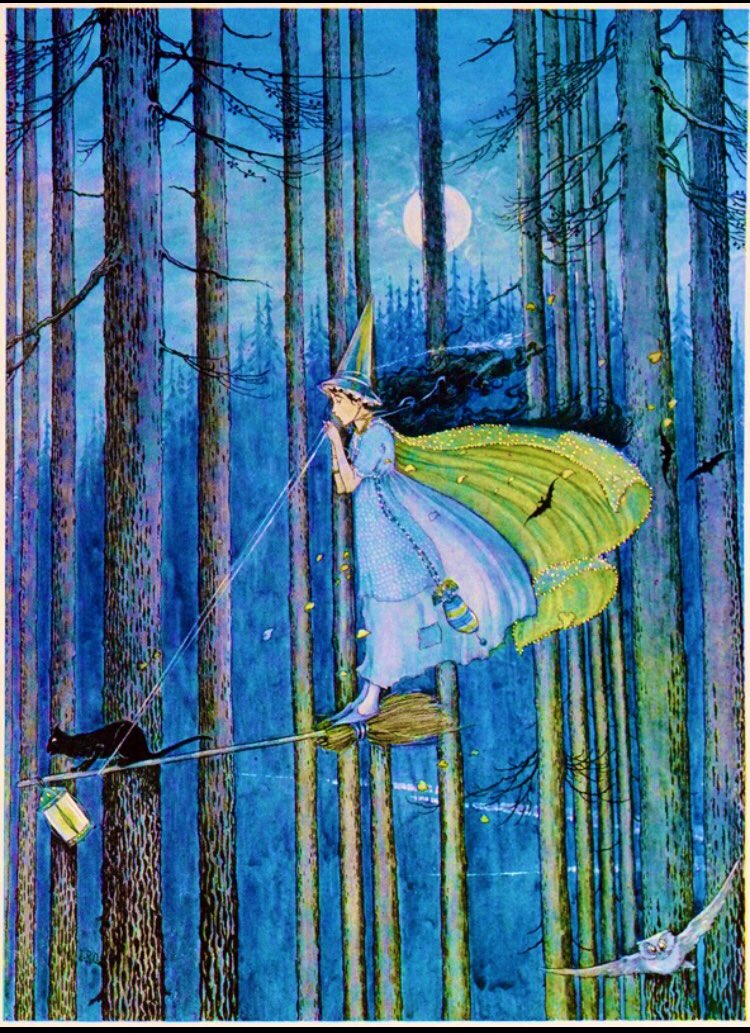 “There is a mountain very high ... whereon it is given out that witches hold their dance on #Walpurgisnight.” 

Jacob Grimm, 1883. 

Surrounded by an evergreen forest, the Brocken mountain in Germany is the scene of the greatest witches’ sabbat every 30 April - #Walpurgisnacht.