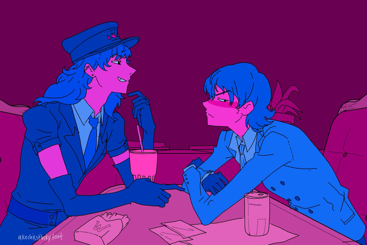 akechisfoot's tweet photo. care for a sip, detective?

#persona #persona5 #akeshu #shuake #akechi #akechigoro #jokerp5 #akechixjoker https://t.co/bPQArn8KIn