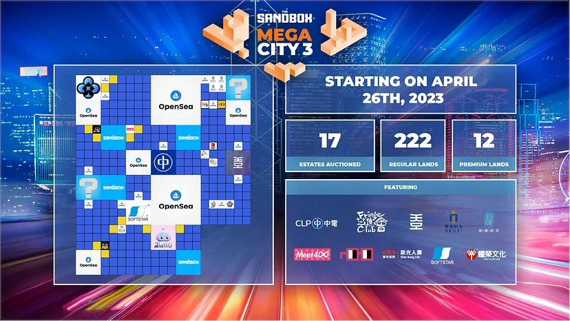 James_Blynd's tweet photo. 8. Get ready for a virtual world like no other with #TheSandbox's Mega City 3 land sale ๐น๏ธ๐๐ฐ
#tastemakerz https://t.co/IENccXl9gN