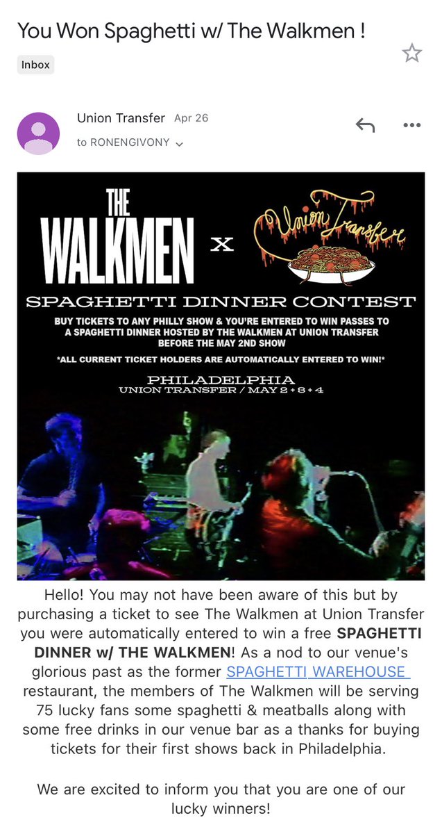 More bands should do this.